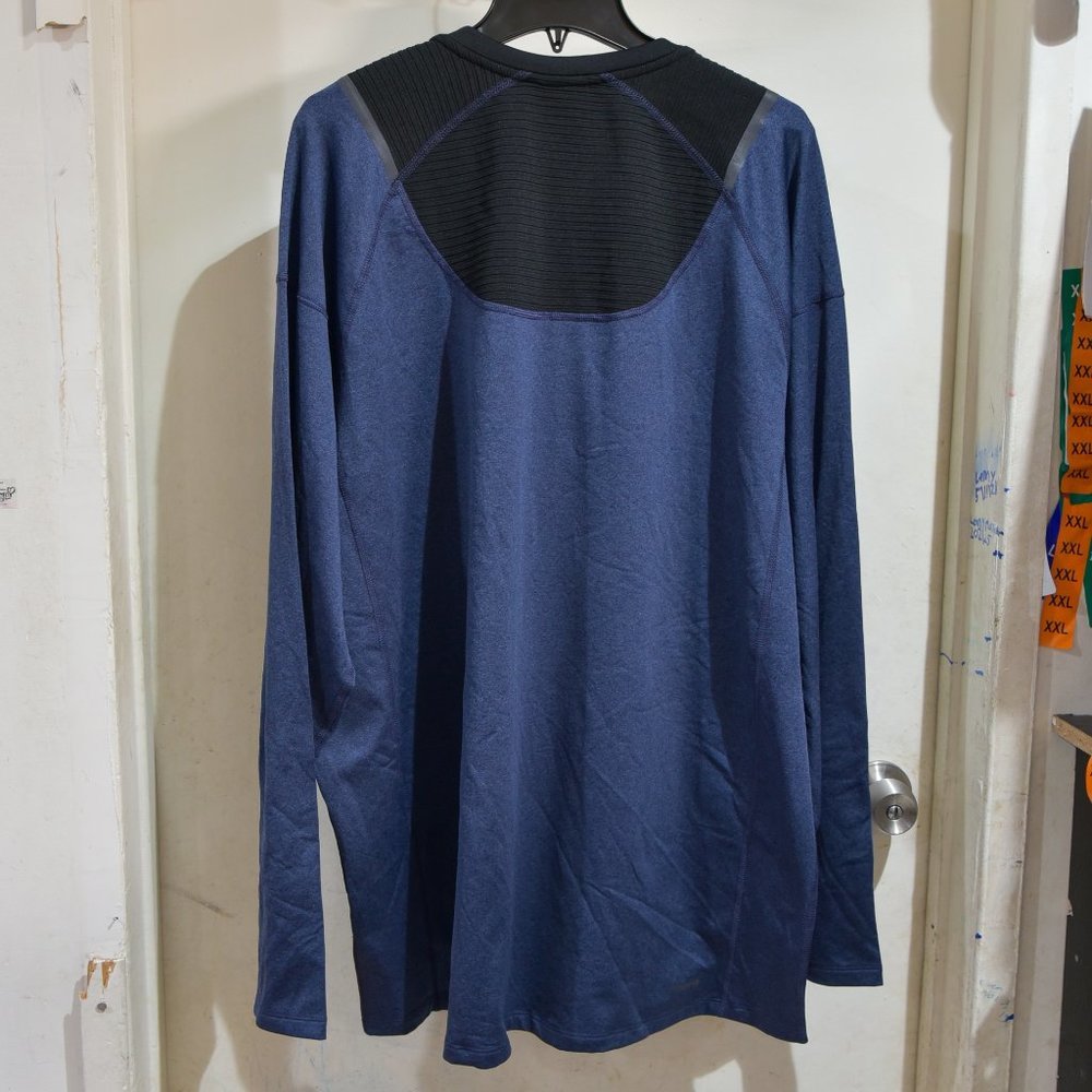 Spyder Men’s Active Long Sleeve Shirt XXL BLUE - Picture 5 of 10